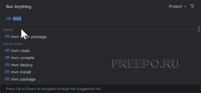 openide runner dialog
