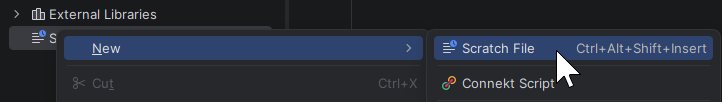 openide scratch context