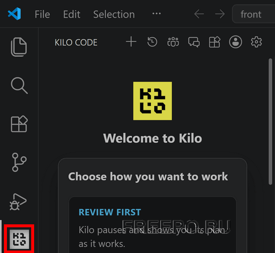 kilocode installed